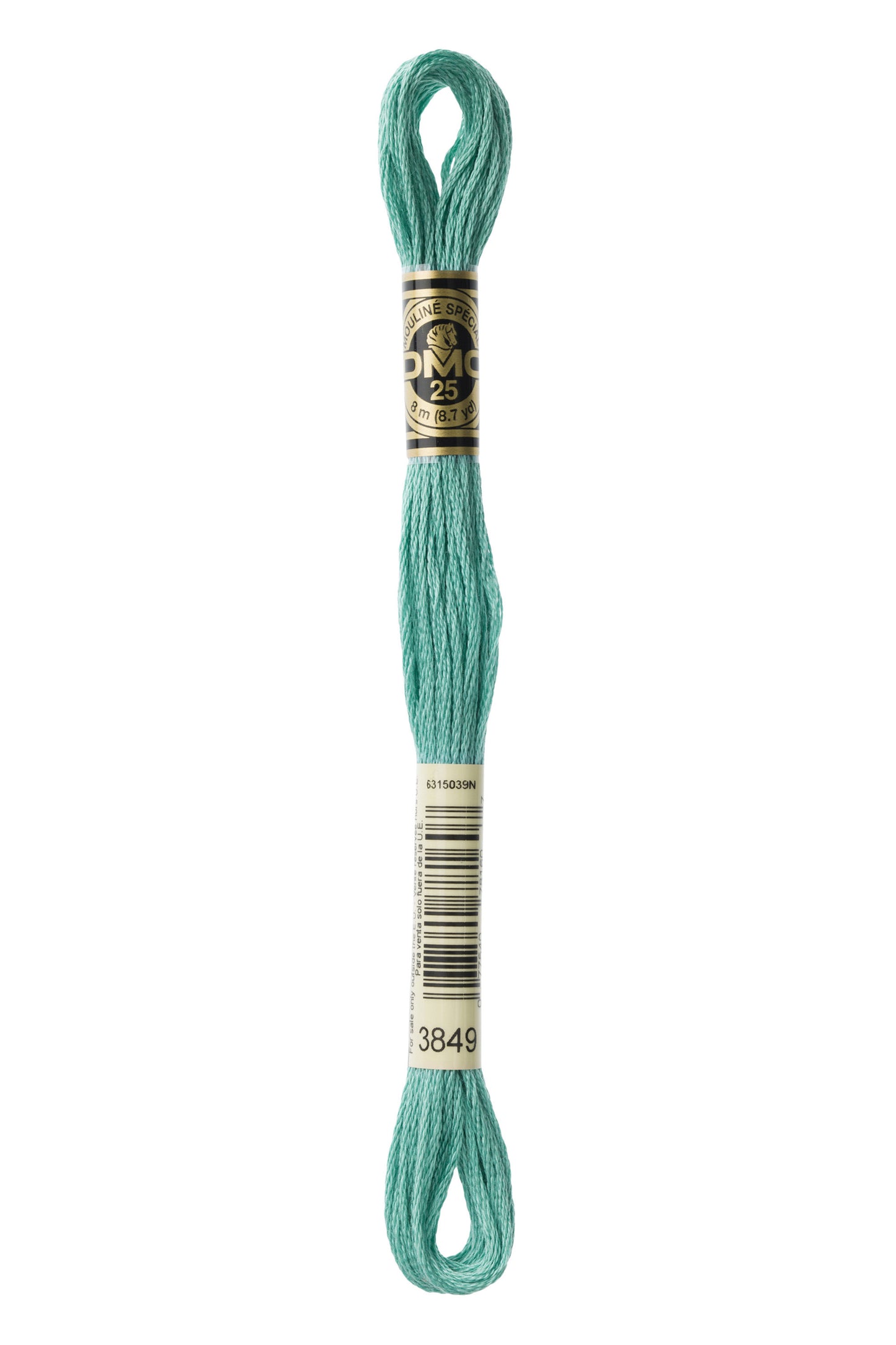 DMC STRANDED COTTON (Teal)