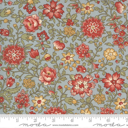 Jardin De Fleurs By French General For Moda - Ciel Blue