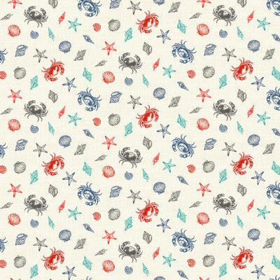 Makower - Nautical Shells Cream