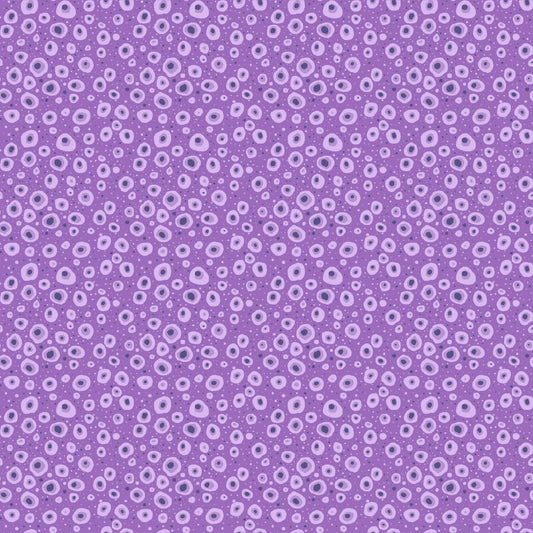 Makower Fabrics - Dino Spot Lilac