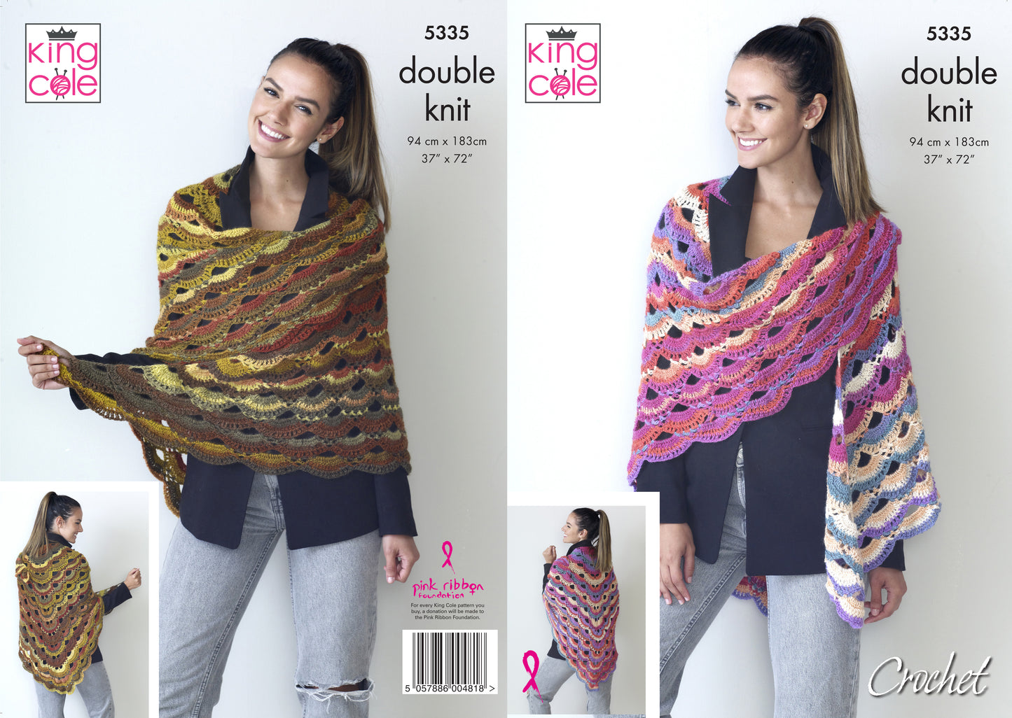 King Cole Crochet Pattern - 5335