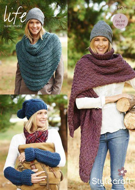 Stylecraft Pattern - 9126