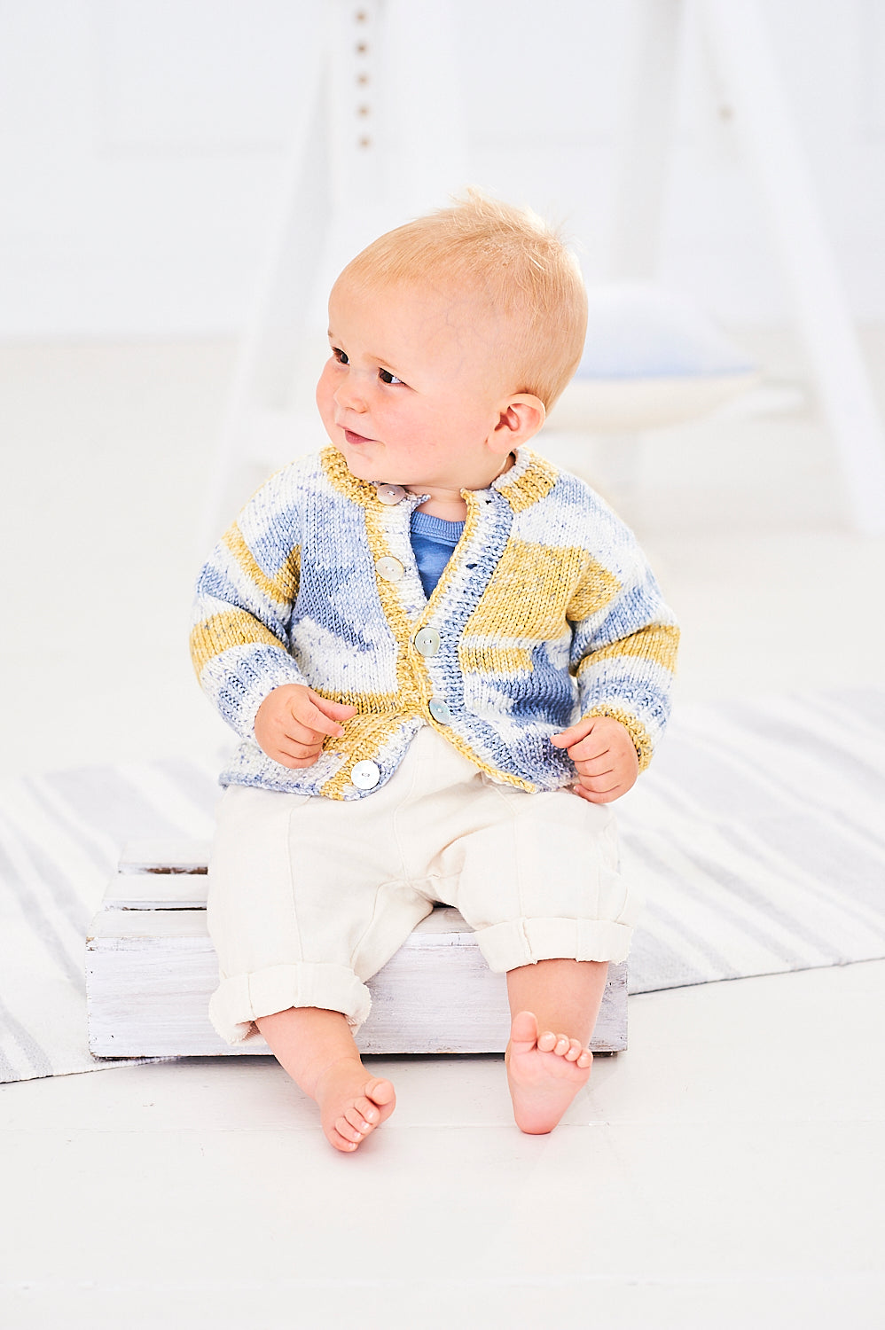 Stylecraft Bambino Prints DK Knitting Pattern 9745