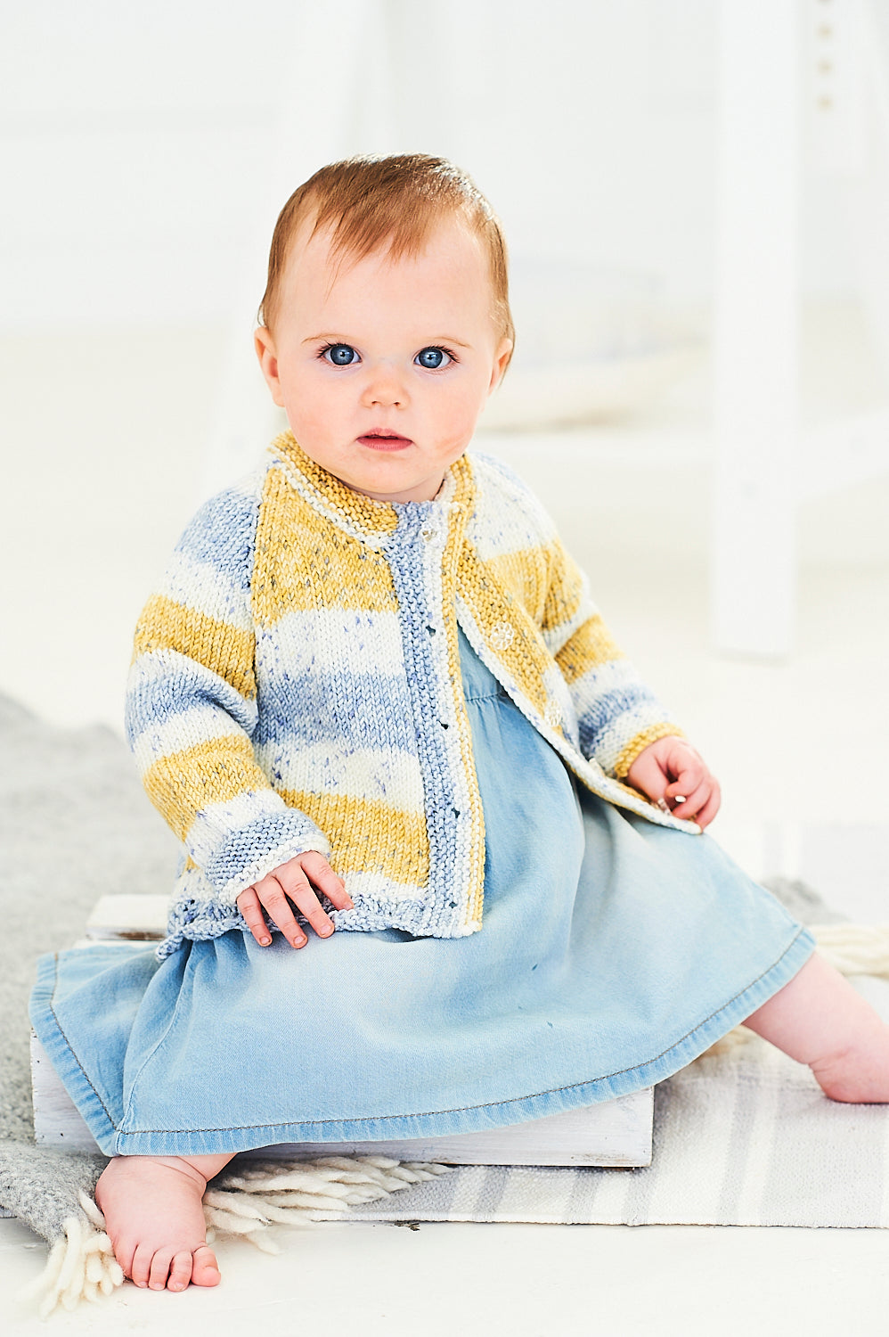 Stylecraft Bambino Prints DK Knitting Pattern 9747