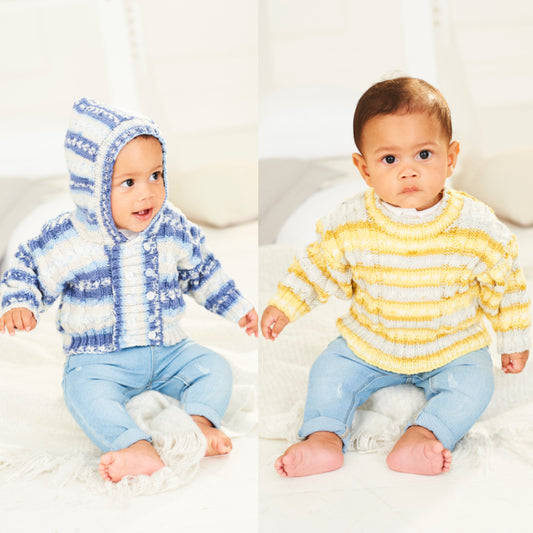 Stylecraft Pattern - Bambino Prints DK 9841