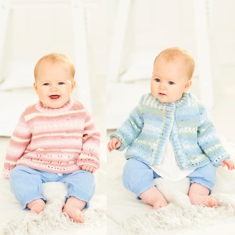 Stylecraft Pattern - Bambino Prints DK 9842