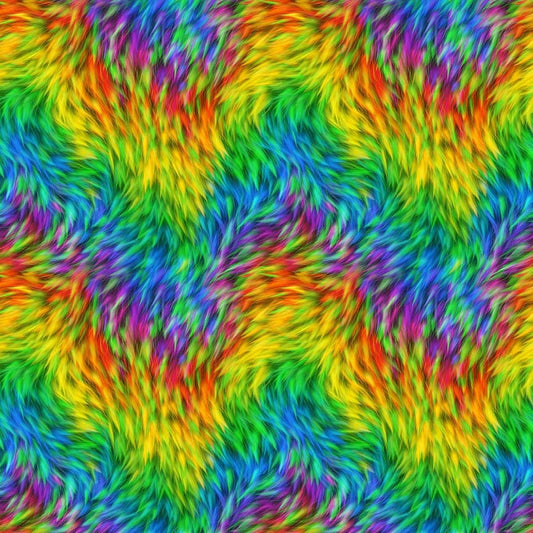 Crafty Cotton - Rainbow Fur Effect