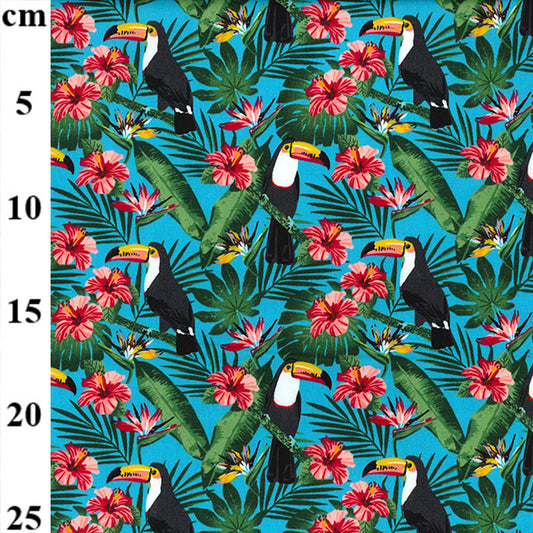 Cotton Poplin - Toucans