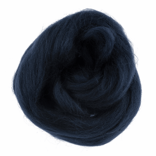 Trimits Natural Wool Roving Felt - Navy