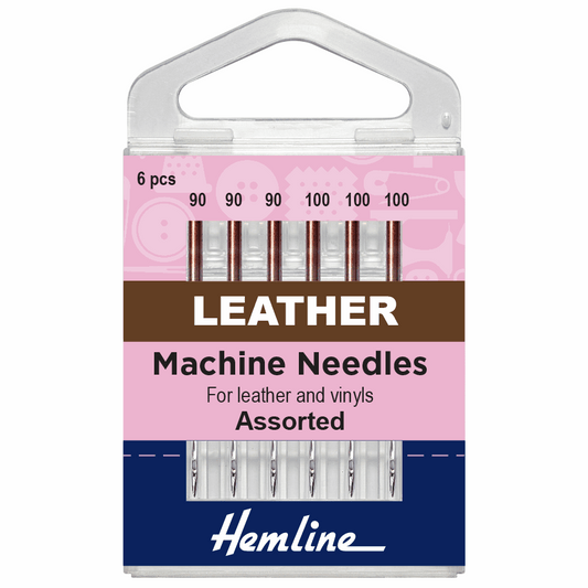 Hemline Heavy Assorted Leather Machine Needles