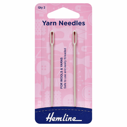 Hemline Plastic Yarn Needles