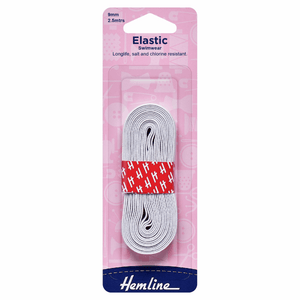 Hemline 9mm Swimming Elastic