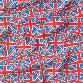 Union Jack - Digital Print 100% Quilting Cotton