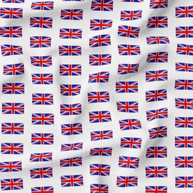 Union Jack - Digital Print 100% Quilting Cotton