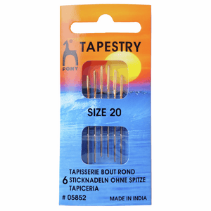 Pony Hand Sewing Needles - TAPESTRY 20