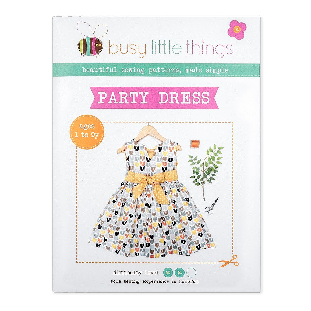 Busy Little Things - Party Dress Pattern