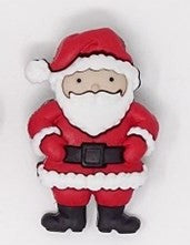 Father Christmas Button