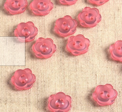 Flower Button - Pink