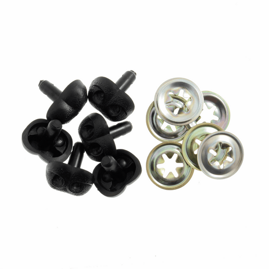 Toy Noses: Animal/Dog: 15mm: Black