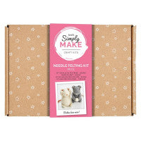 Simply Make Needle Felting Kit - Two Mice