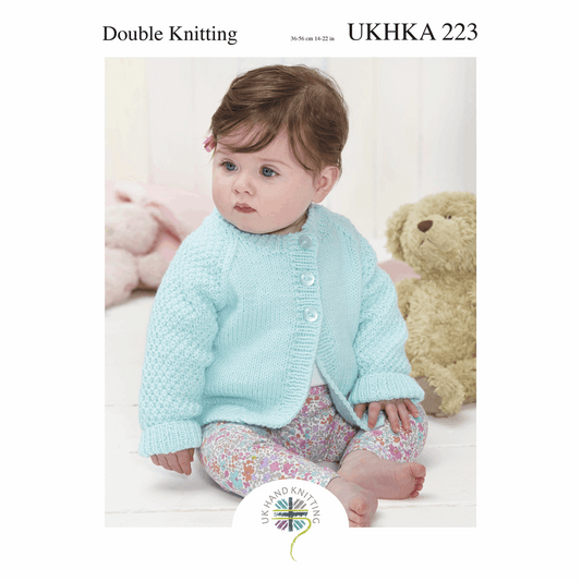 UKHKA Pattern: DK: Cardigan - 223