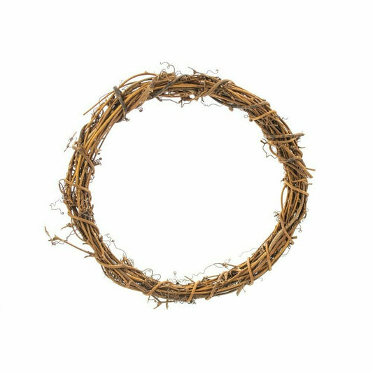 Wreath Natural Vine 25cm