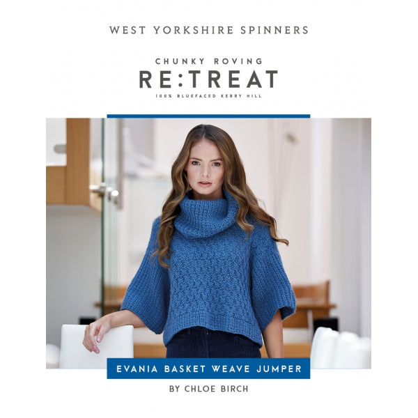 WYS Re:Treat Evania Basket Weave Jumper Pattern