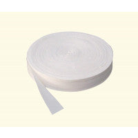 Cotton Tape - White 25mm