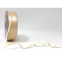 Safisa Double Faced Satin Ribbon -3mm Cream