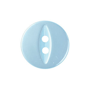 Fisheye Button - 19mm - Light Blue