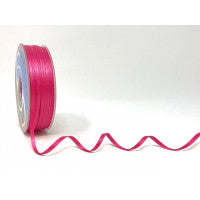 Safisa Double Faced Satin Ribbon -3mm Fuchsia