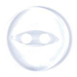 Fisheye Button - 11.5mm - Clear