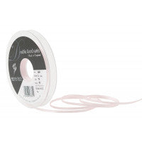 Bertie's Bows Double Satin Ribbon - 3mm Pale Pink