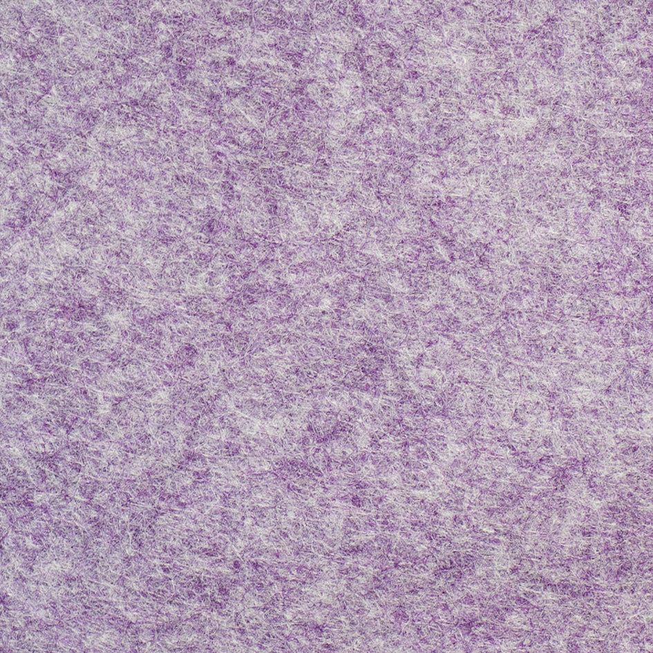 Wool Mix Felt Square - 12" (30cm) - Marl Heather