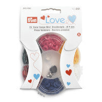 Prym Love Colour Snaps Mini - 72 pk