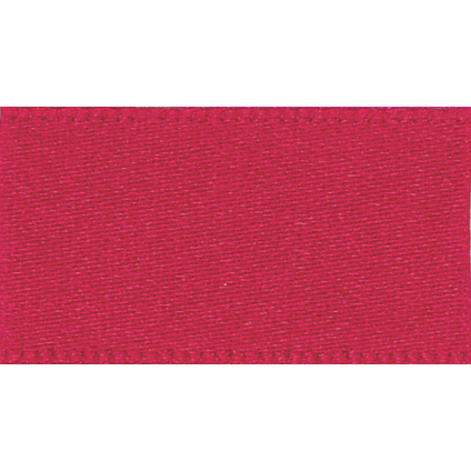 Bertie's Bows Double Satin Ribbon - 50mm : Red