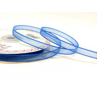 Bertie's Bows Sheer Organza Ribbon - 6mm Royal