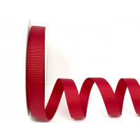 Bertie's Bows Polyester Grosgrain Ribbon - 16mm Scarlet