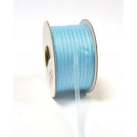 Bertie's Bows Sheer Organza Ribbon - 3mm Sky Blue