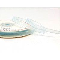 Bertie's Bows Sheer Organza Ribbon - 6mm Sky Blue