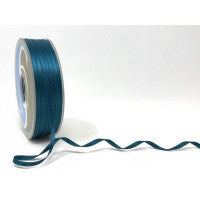 Safisa Double Faced Satin Ribbon -3mm Teal